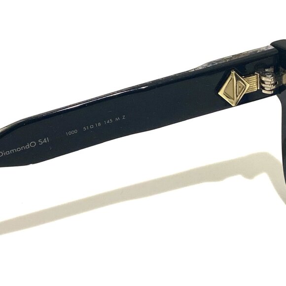 DIOR CD DiamondO S4I Black Rectangle Glasses Model: CD DiamondO S4I_1000 - Picture 7 of 8